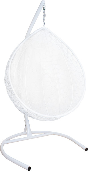 Изображение товара Кресло подвесное M-Group Капля Home / 11830105 (белый ротанг/какао подушка)