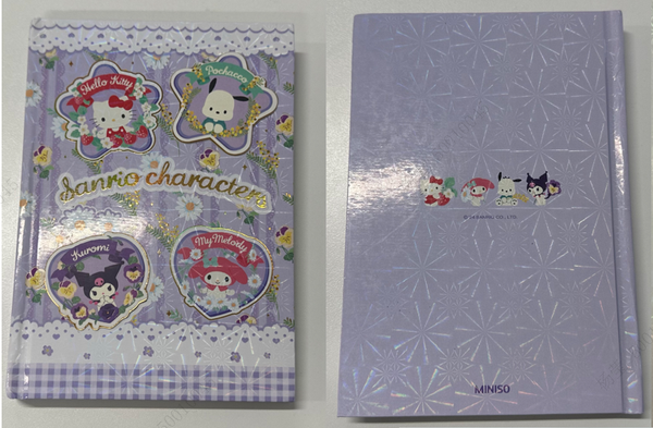 Изображение товара Записная книжка Miniso Sanrio Characters Collection 9470