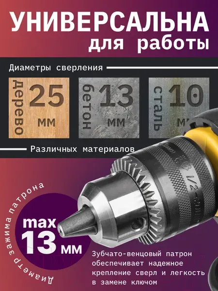 Изображение товара Бетономешалка Garvill БСЭ-140 + Дрель D600