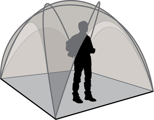 Изображение товара Туристический шатер Canadian Camper Space One  220см (Woodland, фибер)