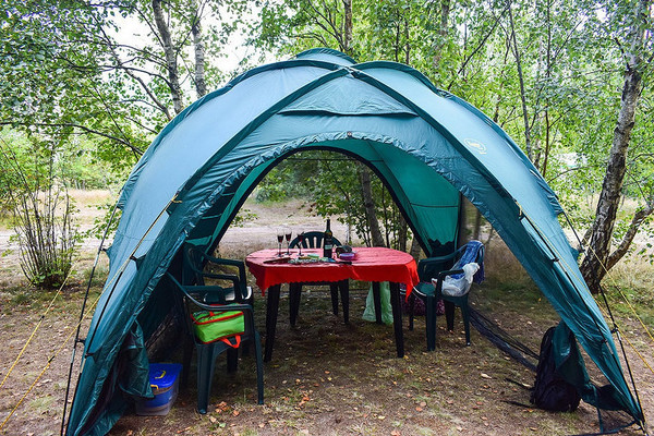 Изображение товара Туристический шатер Canadian Camper Space One  220см (Woodland, фибер)