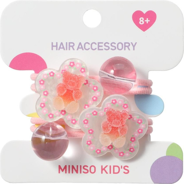 Изображение товара Набор резинок для волос Miniso 0720 (2шт)