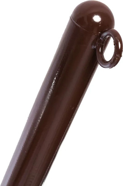 Изображение товара Кресло подвесное M-Group Капля складное / 11500202 (коричневый ротанг/бордовая подушка)