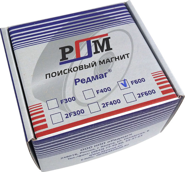Изображение товара Поисковый магнит РедМаг F600