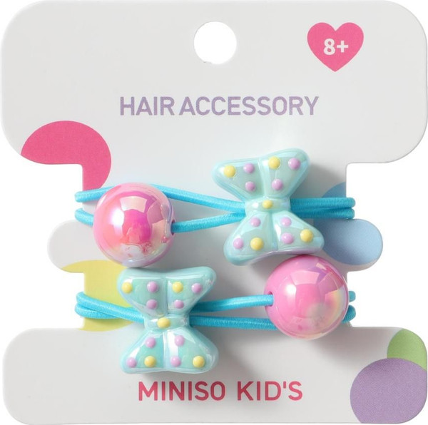 Изображение товара Набор резинок для волос Miniso 0768 (2шт)