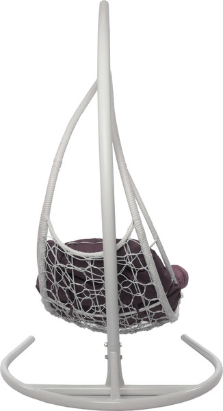 Изображение товара Кресло подвесное M-Group Лежачее / 11640102 (белый/бордовая подушка)