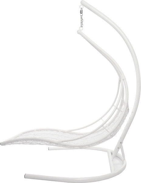 Изображение товара Кресло подвесное M-Group Лежачее / 11640102 (белый/бордовая подушка)