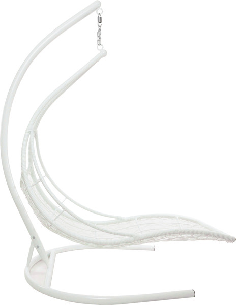 Изображение товара Кресло подвесное M-Group Лежачее / 11640105 (белый/коричневая подушка)