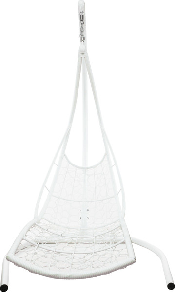 Изображение товара Кресло подвесное M-Group Лежачее / 11640105 (белый/коричневая подушка)