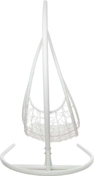 Изображение товара Кресло подвесное M-Group Лежачее / 11640105 (белый/коричневая подушка)