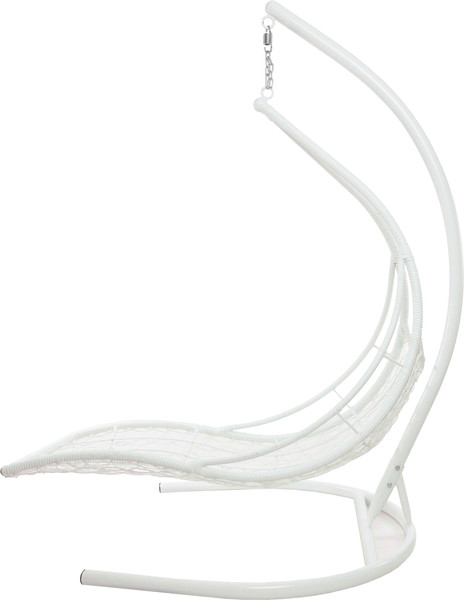 Изображение товара Кресло подвесное M-Group Лежачее / 11640105 (белый/коричневая подушка)