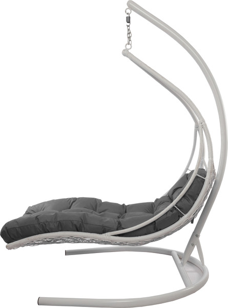 Изображение товара Кресло подвесное M-Group Лежачее / 11640109 (белый/серая подушка)