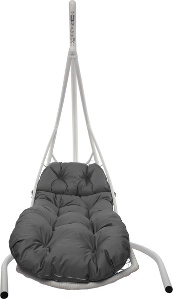 Изображение товара Кресло подвесное M-Group Лежачее / 11640109 (белый/серая подушка)