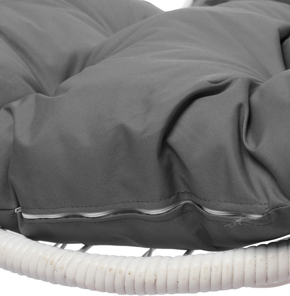 Изображение товара Кресло подвесное M-Group Лежачее / 11640109 (белый/серая подушка)