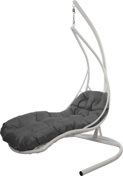 Изображение товара Кресло подвесное M-Group Лежачее / 11640109 (белый/серая подушка)