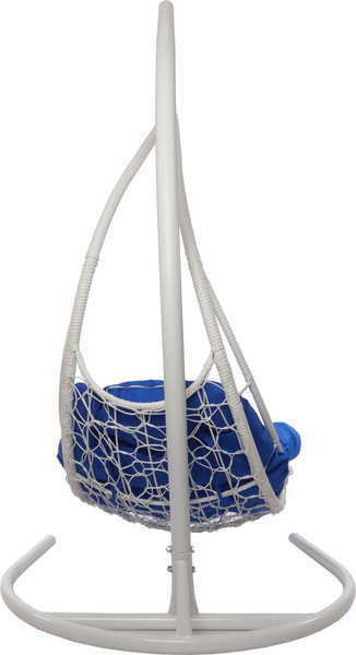 Изображение товара Кресло подвесное M-Group Лежачее / 11640110 (белый/синяя подушка)