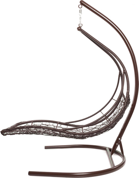 Изображение товара Кресло подвесное M-Group Лежачее / 11640201 (коричневый/бежевая подушка)