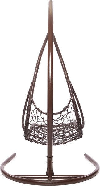 Изображение товара Кресло подвесное M-Group Лежачее / 11640204 (коричневый/зеленая подушка)