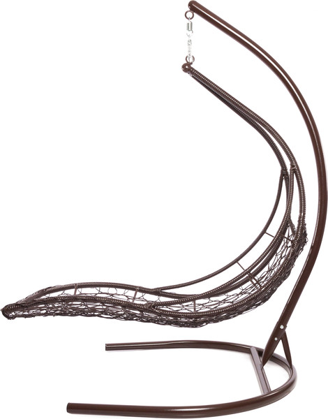 Изображение товара Кресло подвесное M-Group Лежачее / 11640206 (коричневый/красная подушка)