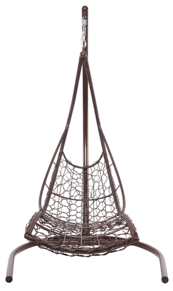 Изображение товара Кресло подвесное M-Group Лежачее / 11640210 (коричневый/синяя подушка)