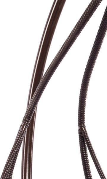 Изображение товара Кресло подвесное M-Group Лежачее / 11640210 (коричневый/синяя подушка)