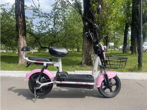 Изображение товара Электровелосипед AVM Delta Lite (розовый)