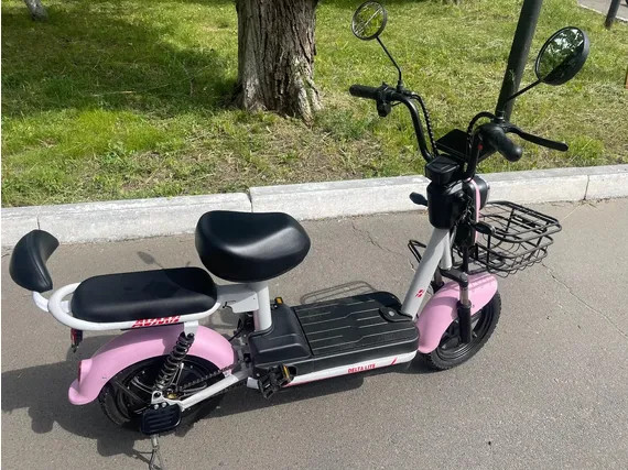 Изображение товара Электровелосипед AVM Delta Lite (розовый)