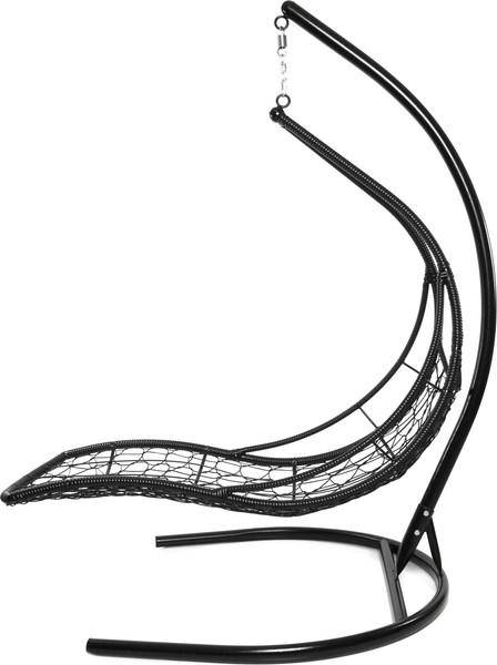 Изображение товара Кресло подвесное M-Group Лежачее / 11640402 (черный/бордовая подушка)