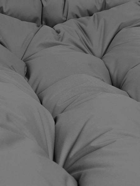 Изображение товара Кресло подвесное M-Group Лежачее / 11640409 (черный/серая подушка)