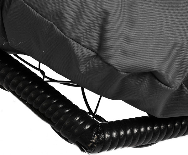 Изображение товара Кресло подвесное M-Group Лежачее / 11640409 (черный/серая подушка)