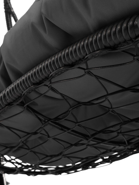 Изображение товара Кресло подвесное M-Group Лежачее / 11640409 (черный/серая подушка)