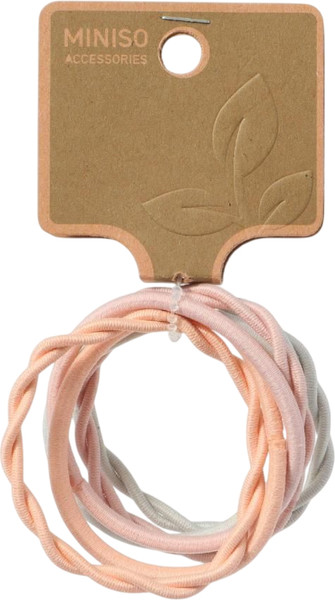 Изображение товара Набор резинок для волос Miniso 6988 (6шт)