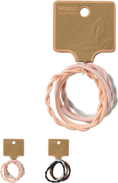 Изображение товара Набор резинок для волос Miniso 6988 (6шт)