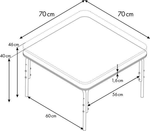 Изображение товара Стол детский Фея Мой малыш / 0002787.26 (белый/зеленый)