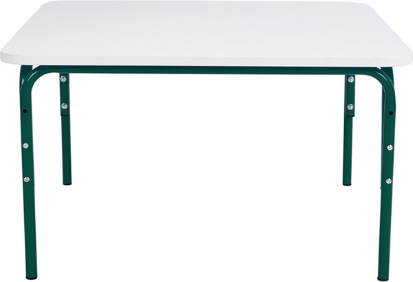 Изображение товара Стол детский Фея Мой малыш / 0002787.26 (белый/зеленый)