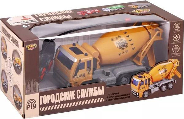 Изображение товара Радиоуправляемая игрушка Наша игрушка Бетоновоз / M1576-4 (с батарейками)