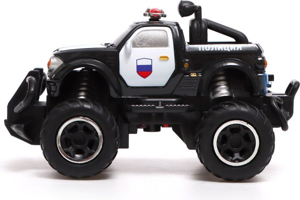Изображение товара Радиоуправляемая игрушка Автоград Джип полиция / 7710752 (черный, с батарейками)