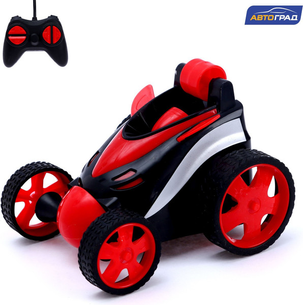 Изображение товара Радиоуправляемая игрушка Автоград Перевертыш Циклон / 6975590 (красный, с батарейками)