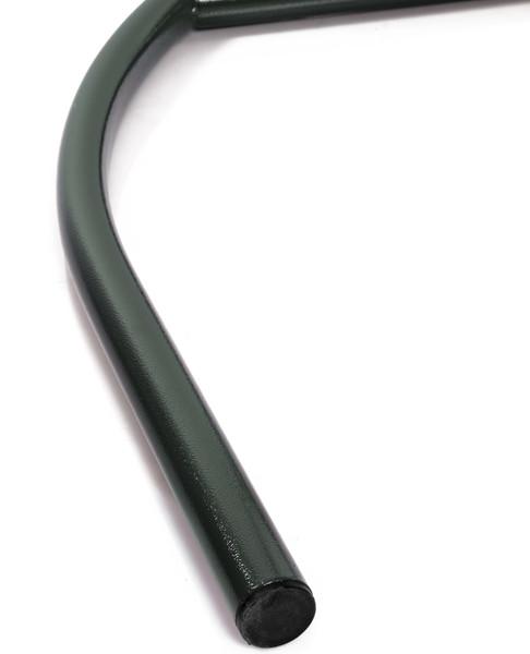 Изображение товара Кресло подвесное M-Group Капля Люкс / 11034104 (черный/белый ротанг/зеленая подушка)