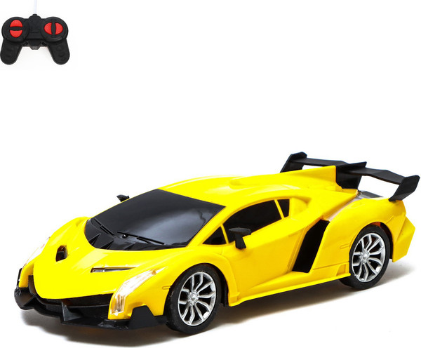 Изображение товара Радиоуправляемая игрушка Автоград Ламбо / 2508977 (желтый, с батарейками)