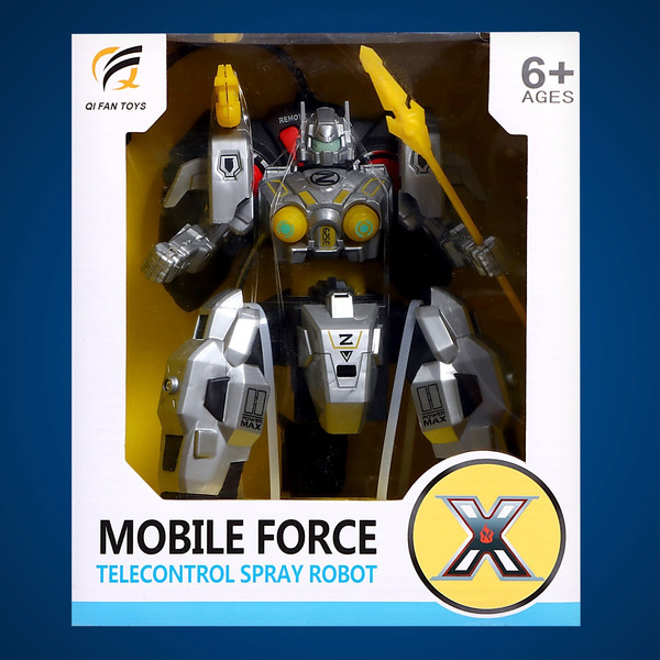 Изображение товара Радиоуправляемая игрушка Sima-Land Киборг QF217-1 / 9902647 (с батарейками)