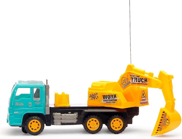 Изображение товара Радиоуправляемая игрушка Автоград Грузовик экскаватор / 2426308 (с батарейками)