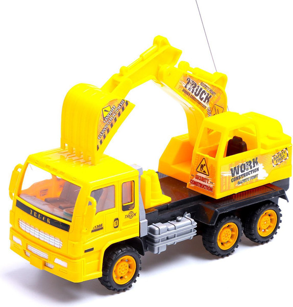 Изображение товара Радиоуправляемая игрушка Автоград Грузовик экскаватор / 2426308 (с батарейками)