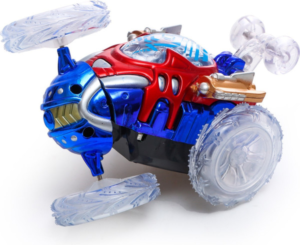 Изображение товара Радиоуправляемая игрушка Автоград Перевертыш Трюк / 7706965 (синий, с батарейками)