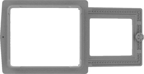 Изображение товара Дверца печная Литком ДТ-3БС (Р) под стекло (250x210)