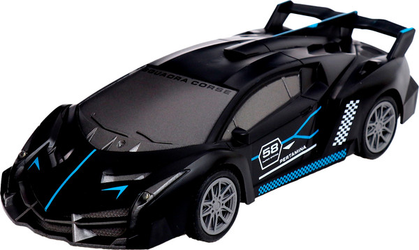 Изображение товара Радиоуправляемая игрушка Автоград Машина. Жажда гонок 634-2 / 9932941 (черный, с батарейками)