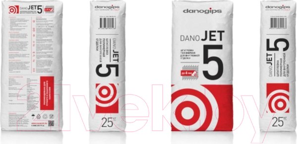 Изображение товара Шпатлевка Danogips Dano Jet 5 (25кг)