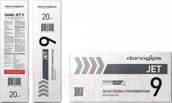 Изображение товара Шпатлевка Danogips Dano Jet 9 (20кг)