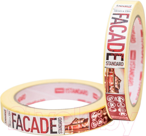 Изображение товара Лента малярная Beorol Facade Standard 18мм (50м)