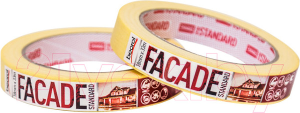 Изображение товара Лента малярная Beorol Facade Standard 18мм (50м)